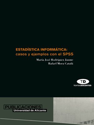 cover image of Estadística informática